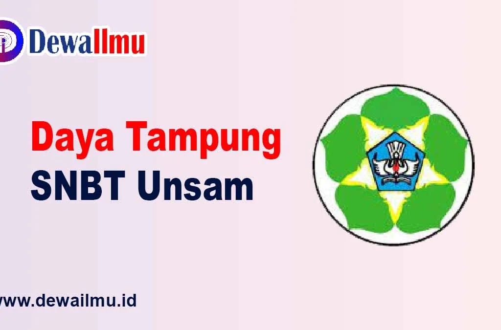 daya tampung snbt unsam