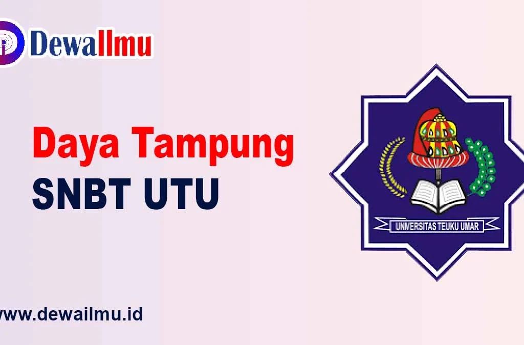 daya tampung snbt utu