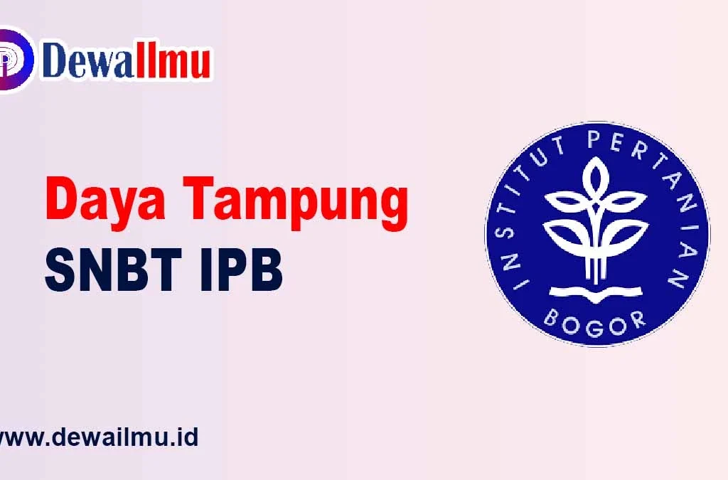 daya tampung snbt ipb