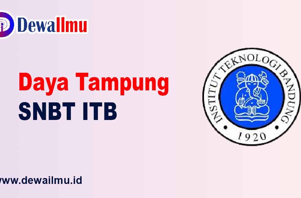 daya tampung snbt itb