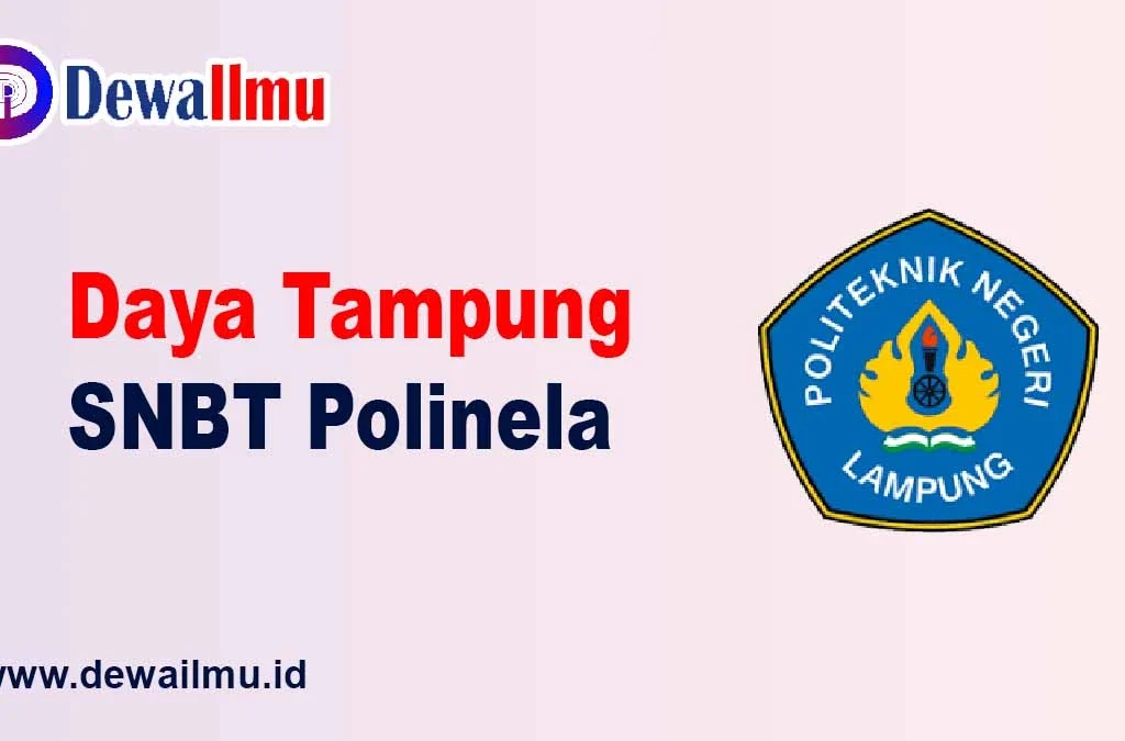 daya tampung snbt polinela