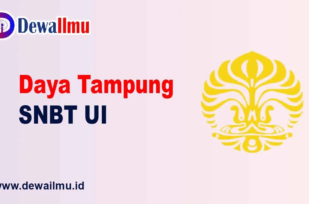 daya tampung snbt ui