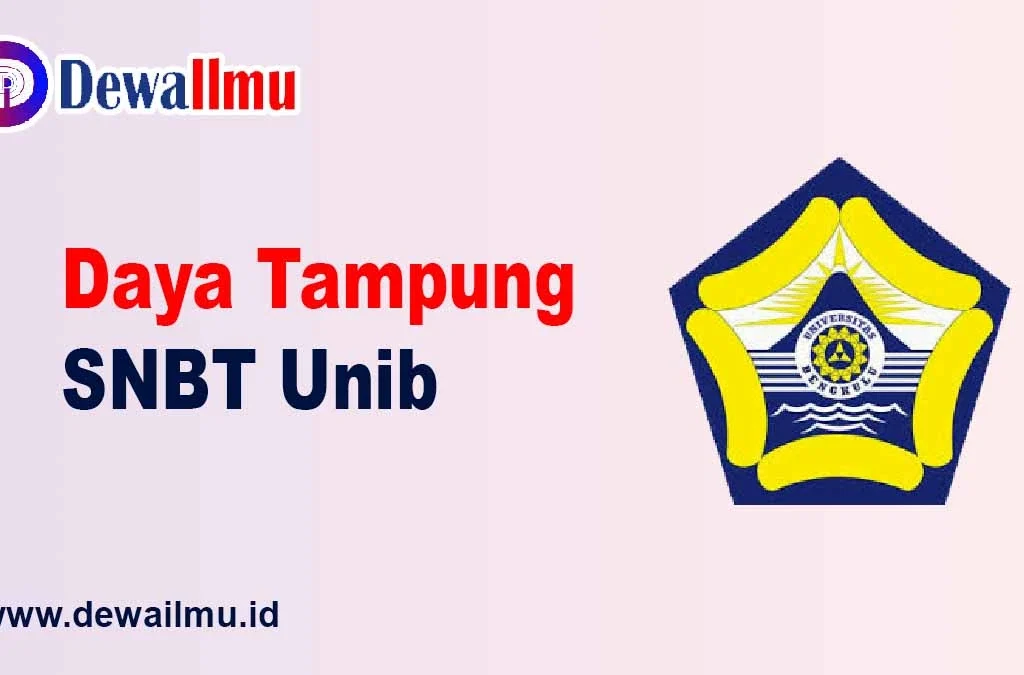 daya tampung snbt unib