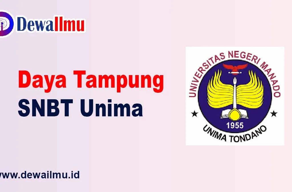 daya tampung snbt unima