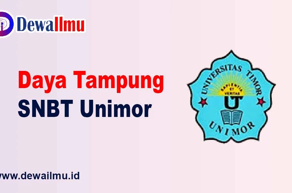 daya tampung snbt unimor