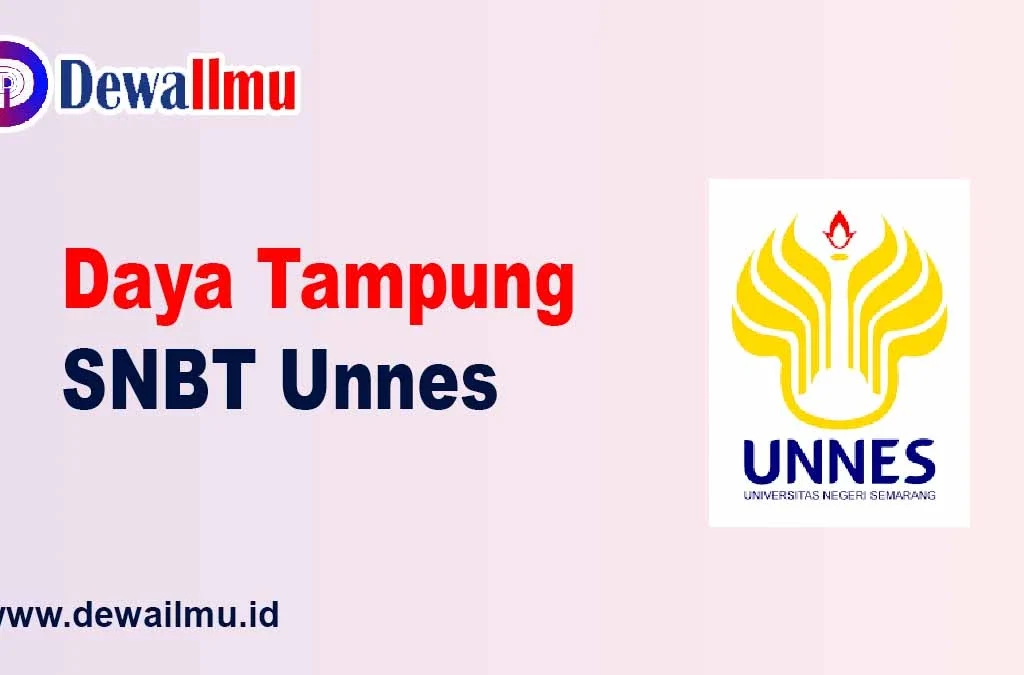 daya tampung snbt unnes