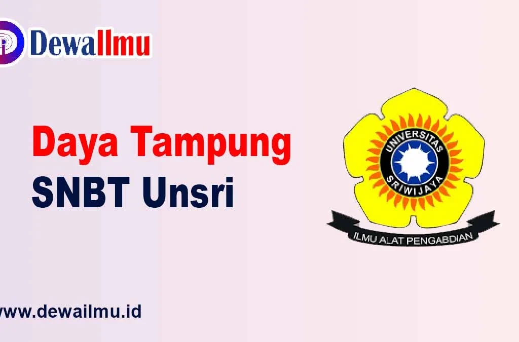 daya tampung snbt unsri