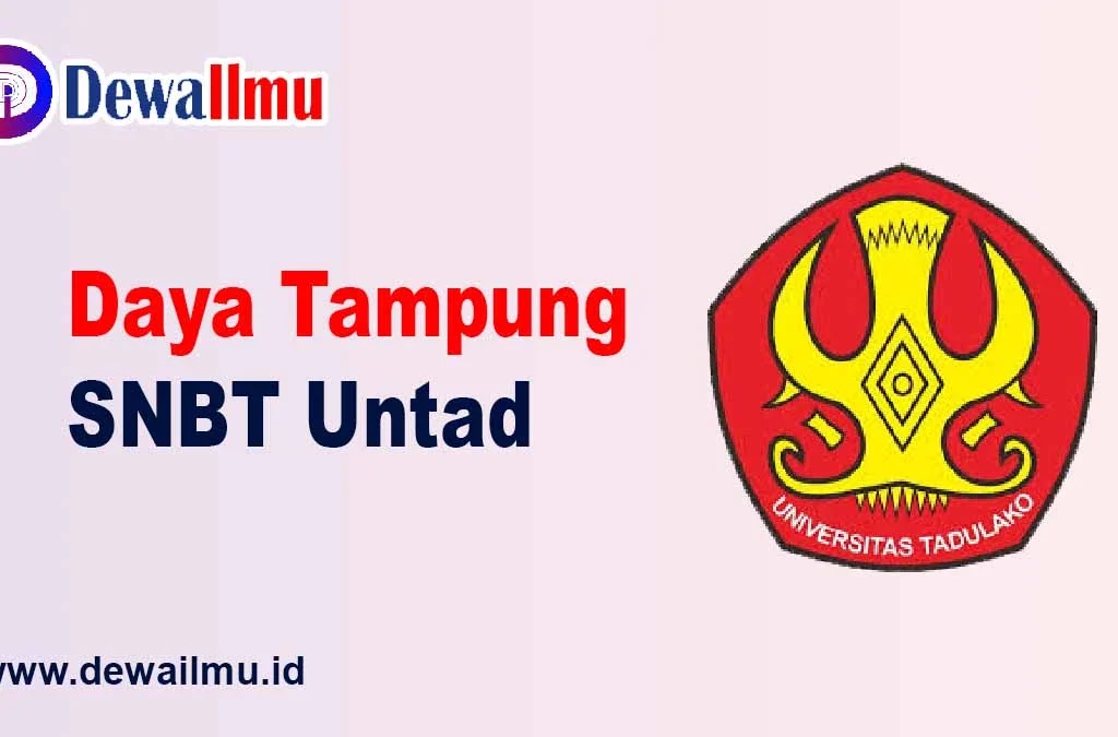 daya tampung snbt untad