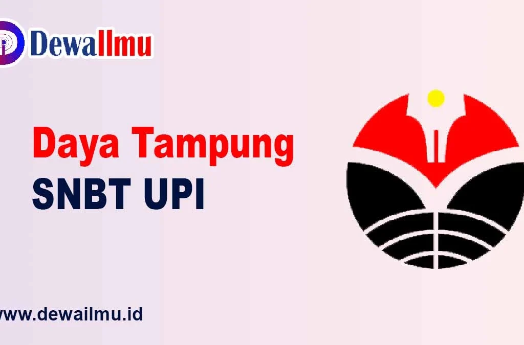 daya tampung snbt upi