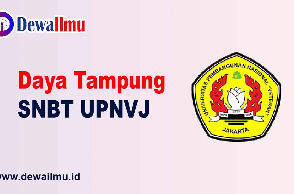 daya tampung snbt upn veteran jakarta