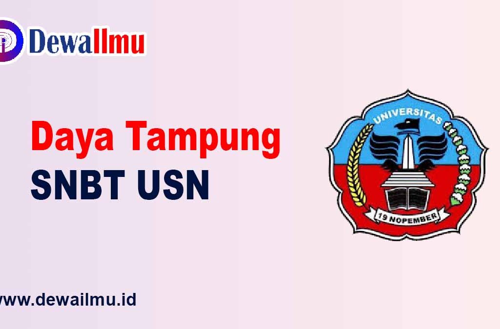 daya tampung snbt usn kolaka