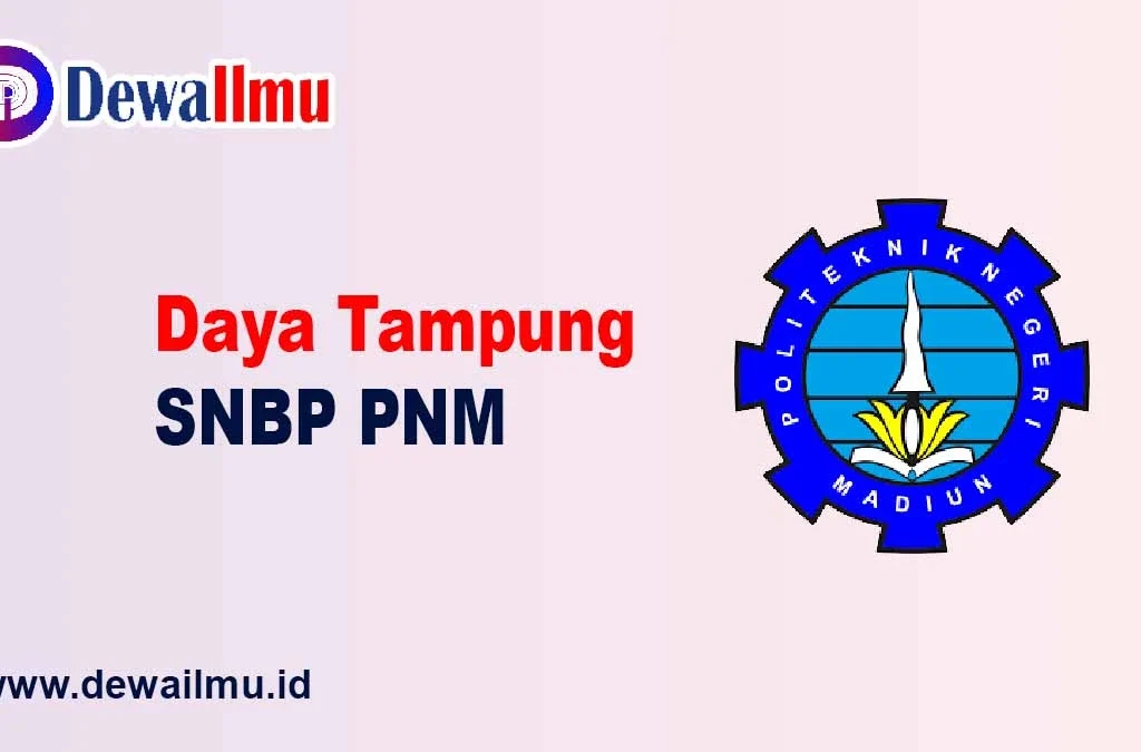 daya tampung snbp pnm