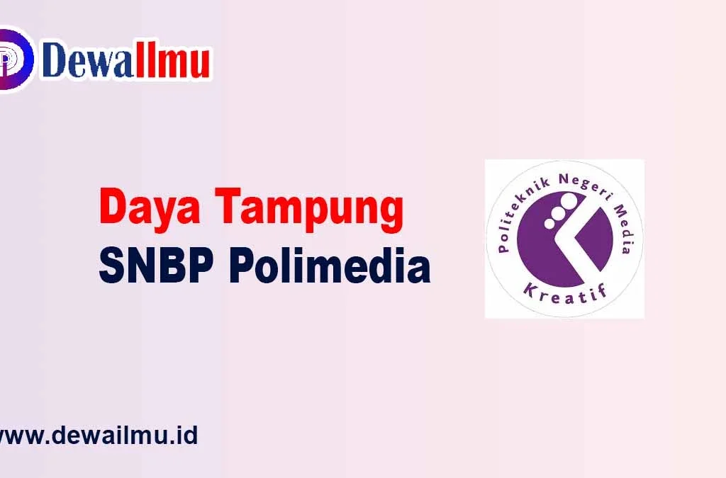 daya tampung snbp polimedia