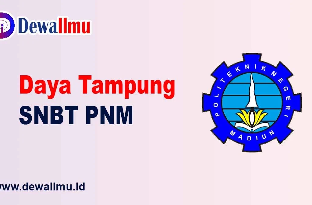 daya tampung snbt pnm