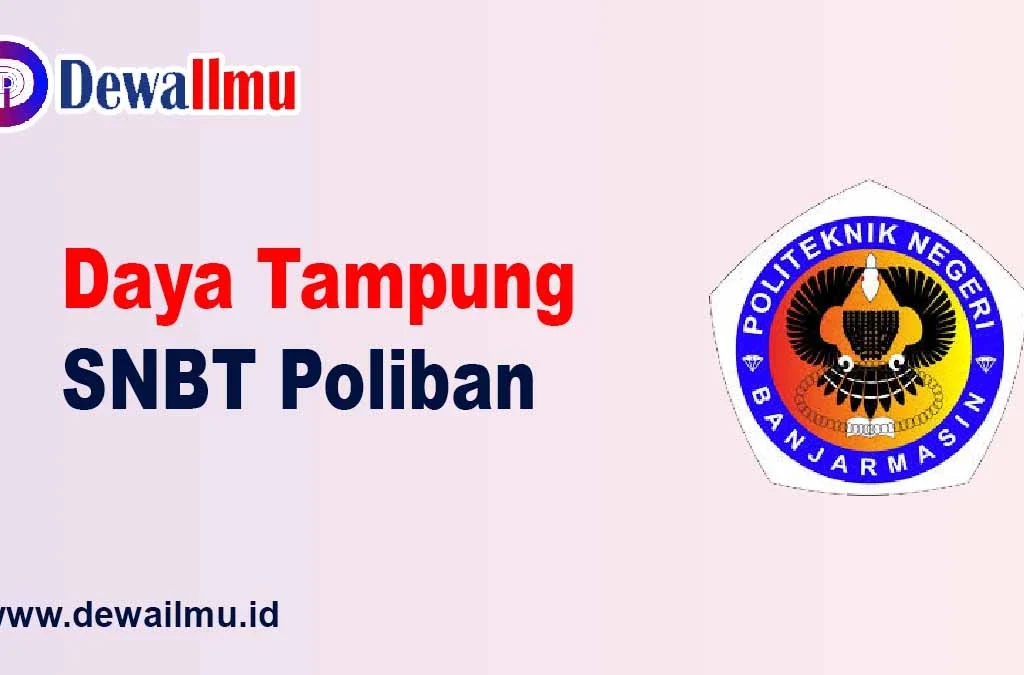 daya tampung snbt poliban