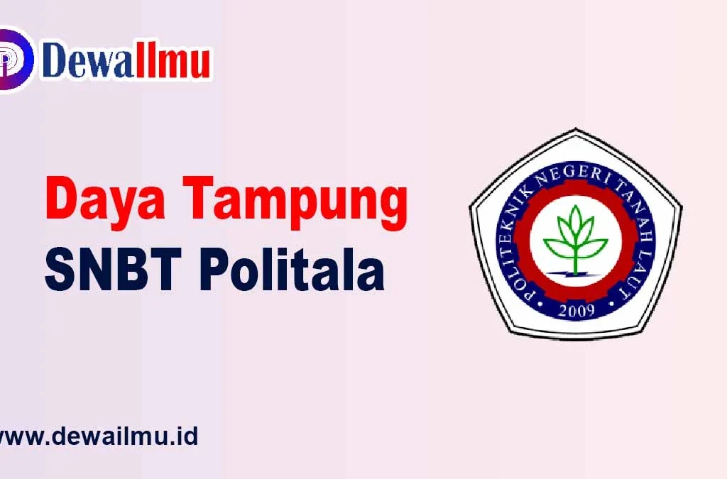 daya tampung snbt politala