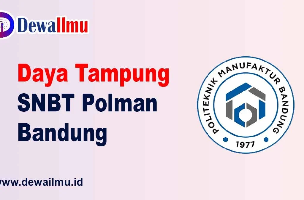 daya tampung snbt polman bandung