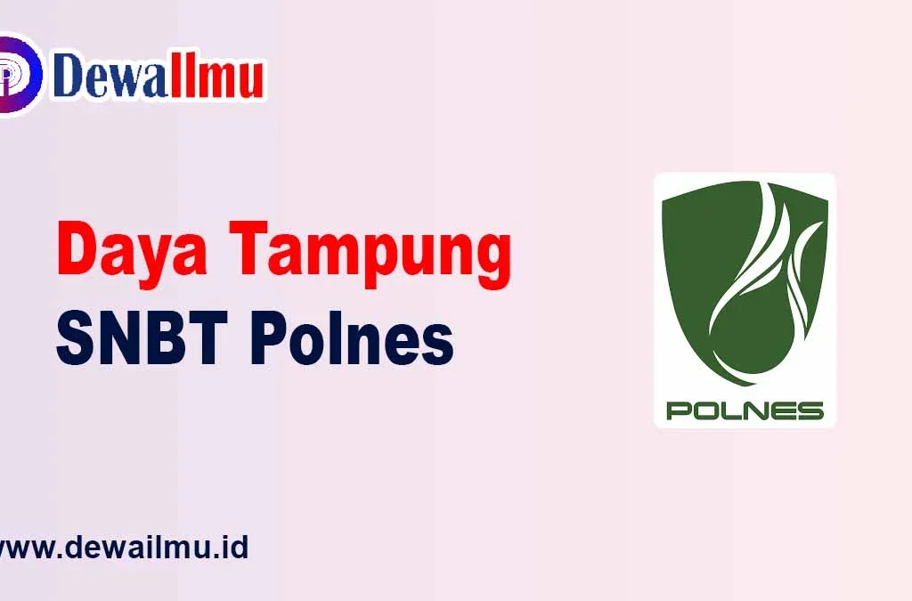 daya tampung snbt polnes