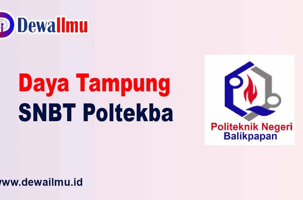 daya tampung snbt poltekba