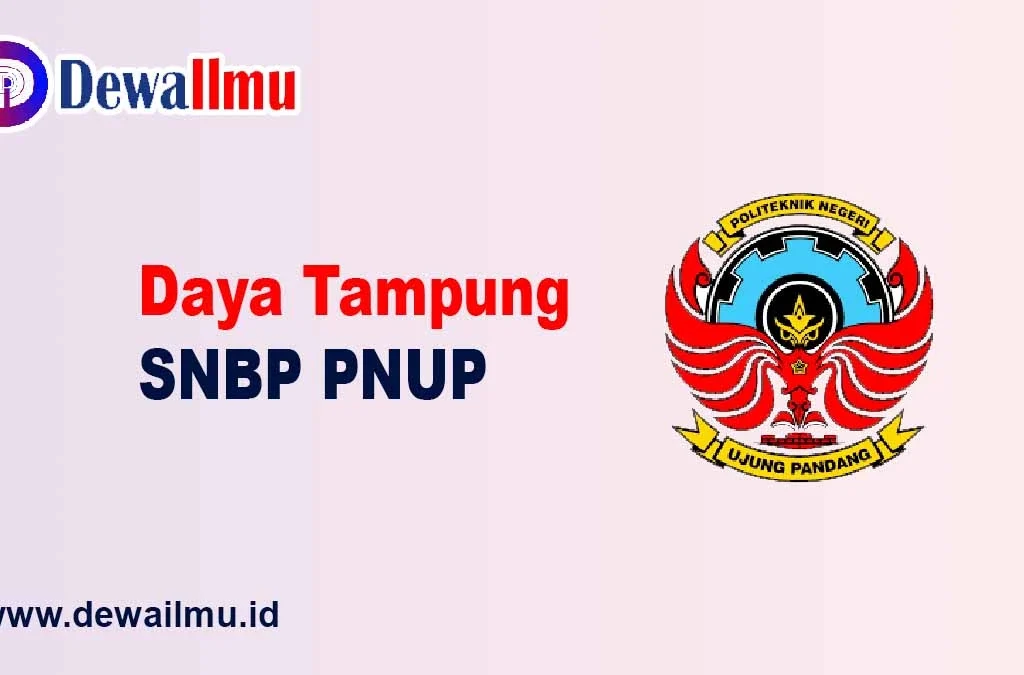 daya tampung snbp pnup