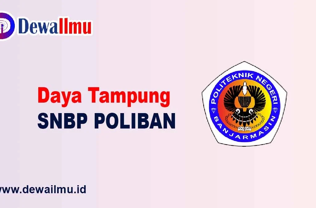 daya tampung snbp poliban